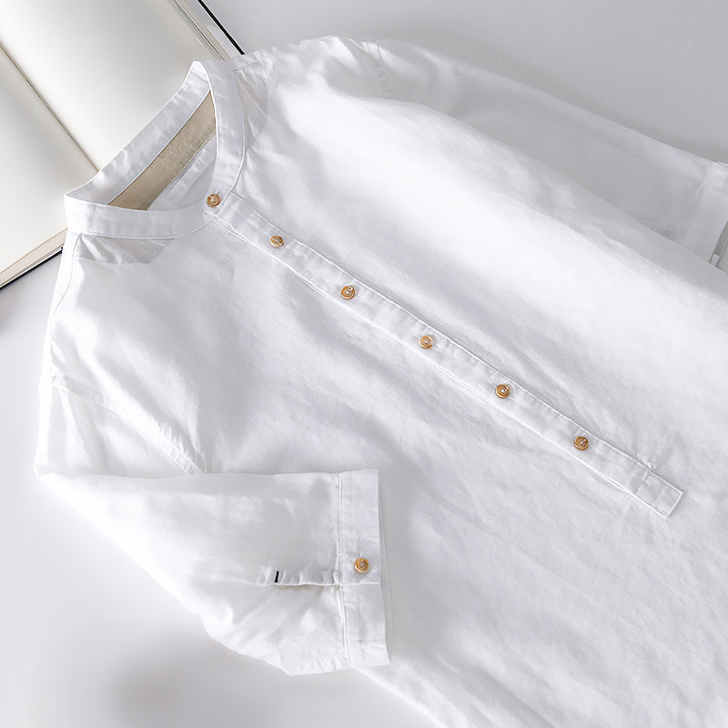 Firenze Linen-Blend - Shirt CAAYWORLD
