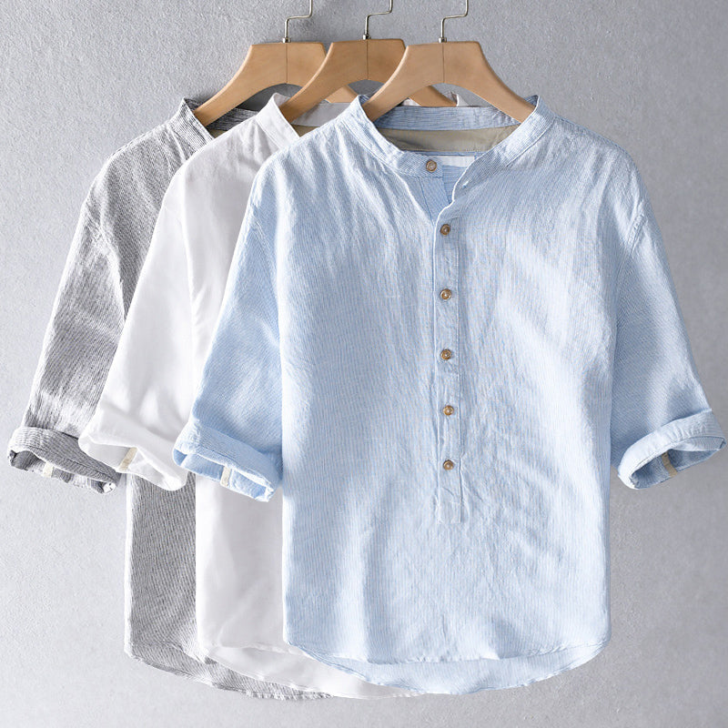 Firenze Linen-Blend - Shirt CAAYWORLD