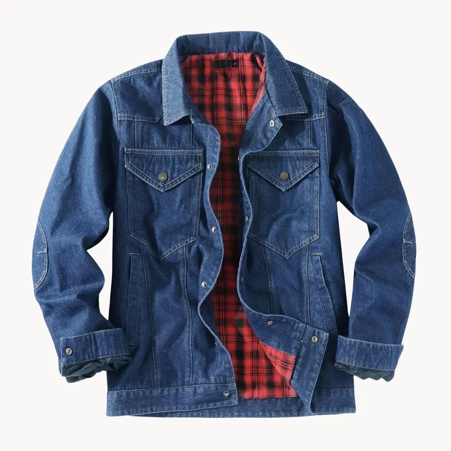Flannel Lined Button-Front - Shirt Jacket CAAYWORLD