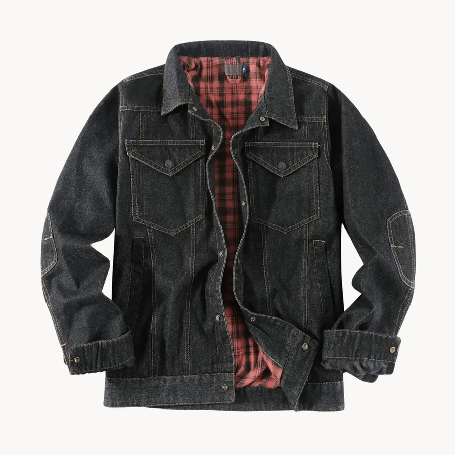 Flannel Lined Button-Front - Shirt Jacket CAAYWORLD