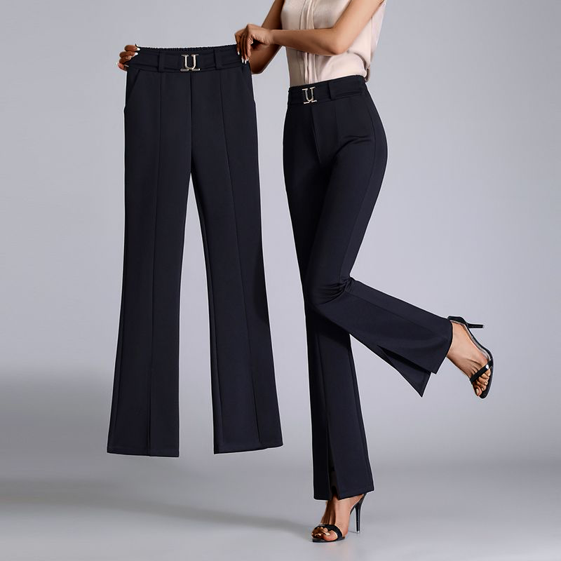 Flared Wide-Leg - Trousers CAAYWORLD