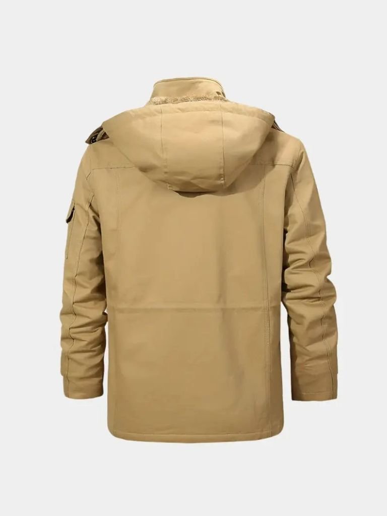 Fleece Hooded Bomber Jacket - CAAYWORLD CAAYWORLD