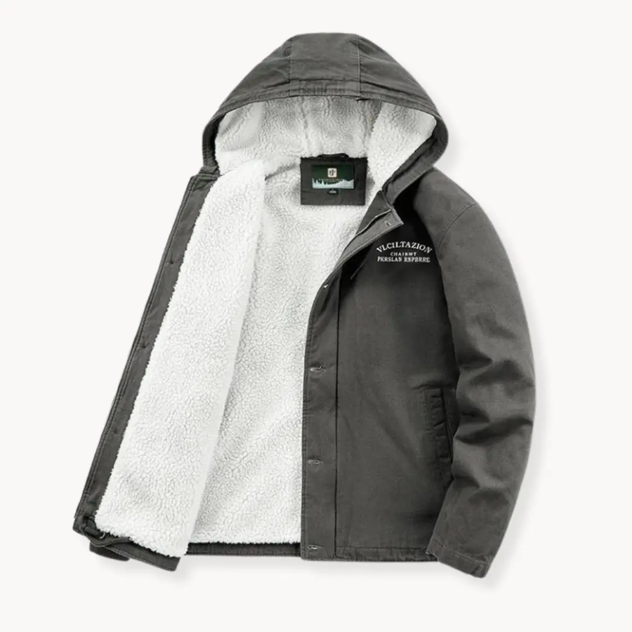 Fleece-Lined Hooded - Jacket CAAYWORLD