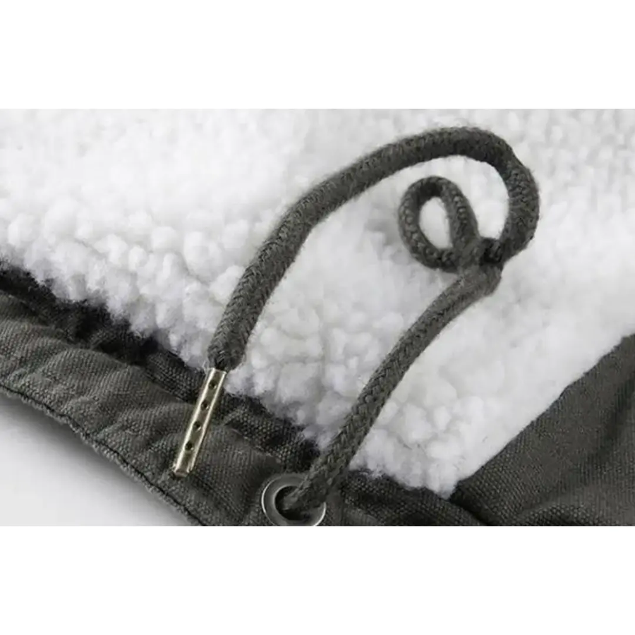Fleece-Lined Hooded - Jacket CAAYWORLD