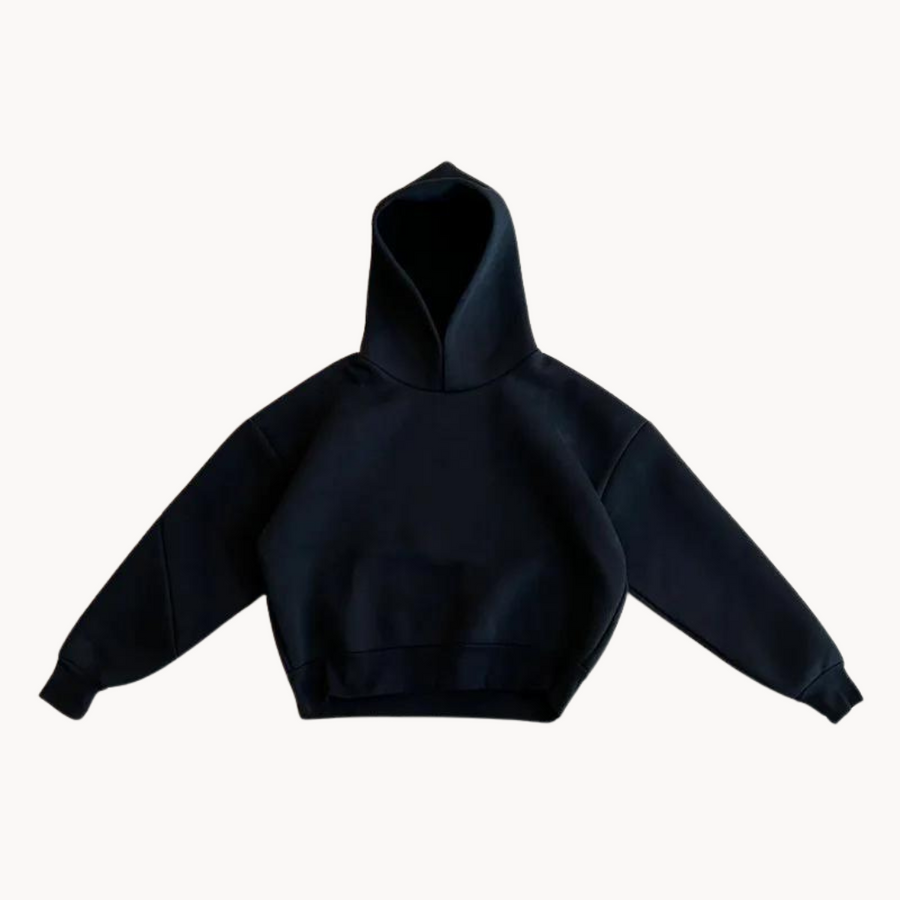 Fleece-Lined Relaxed Fit - Hoodie CAAYWORLD MEN