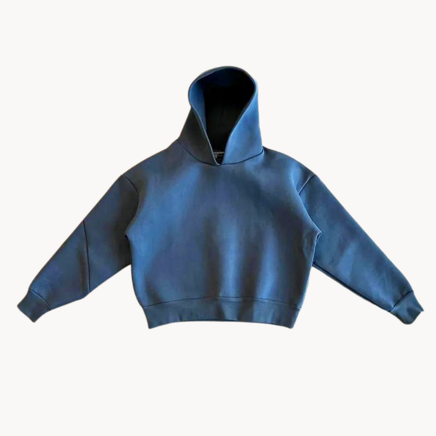 Fleece-Lined Relaxed Fit - Hoodie CAAYWORLD MEN