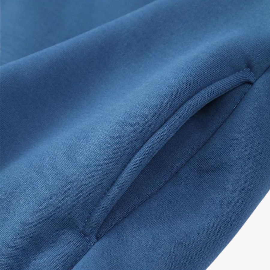 Fleece-Lined Relaxed Fit - Hoodie CAAYWORLD MEN