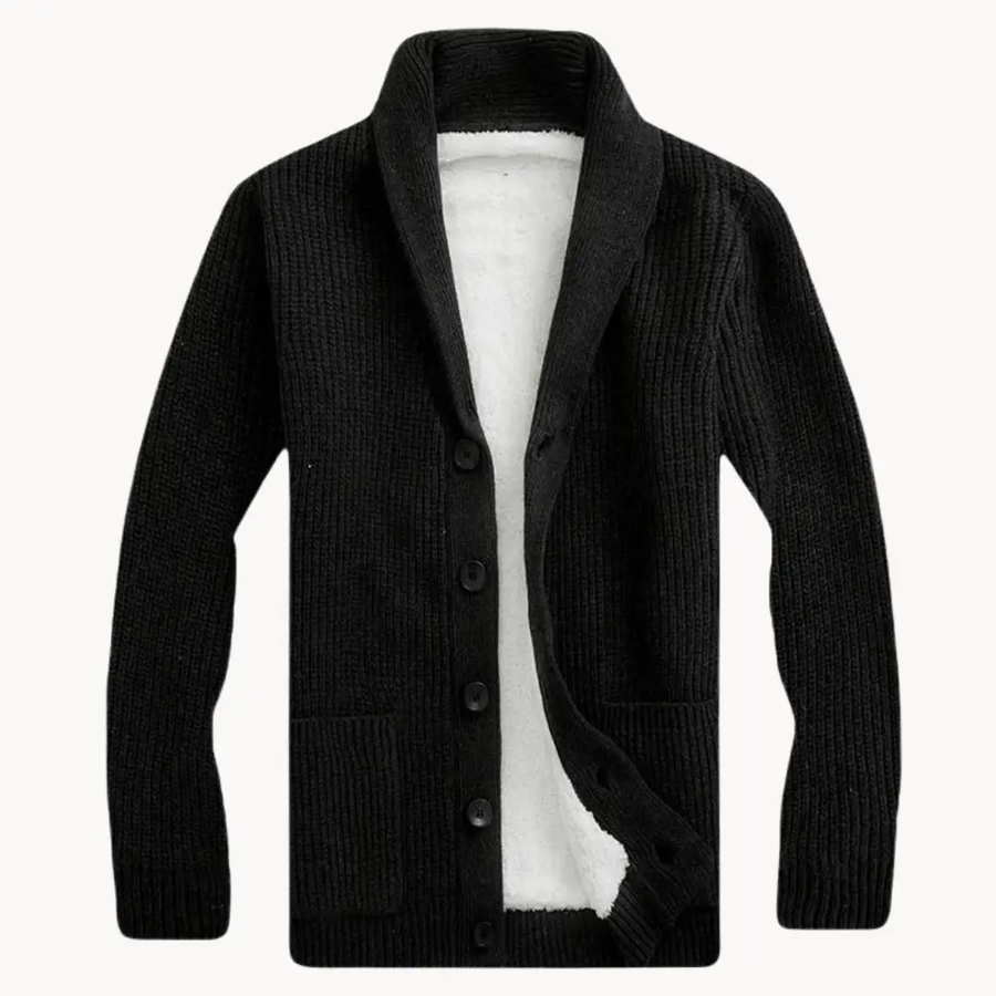 Fleece Shawl Collar - Cardigan CAAYWORLD