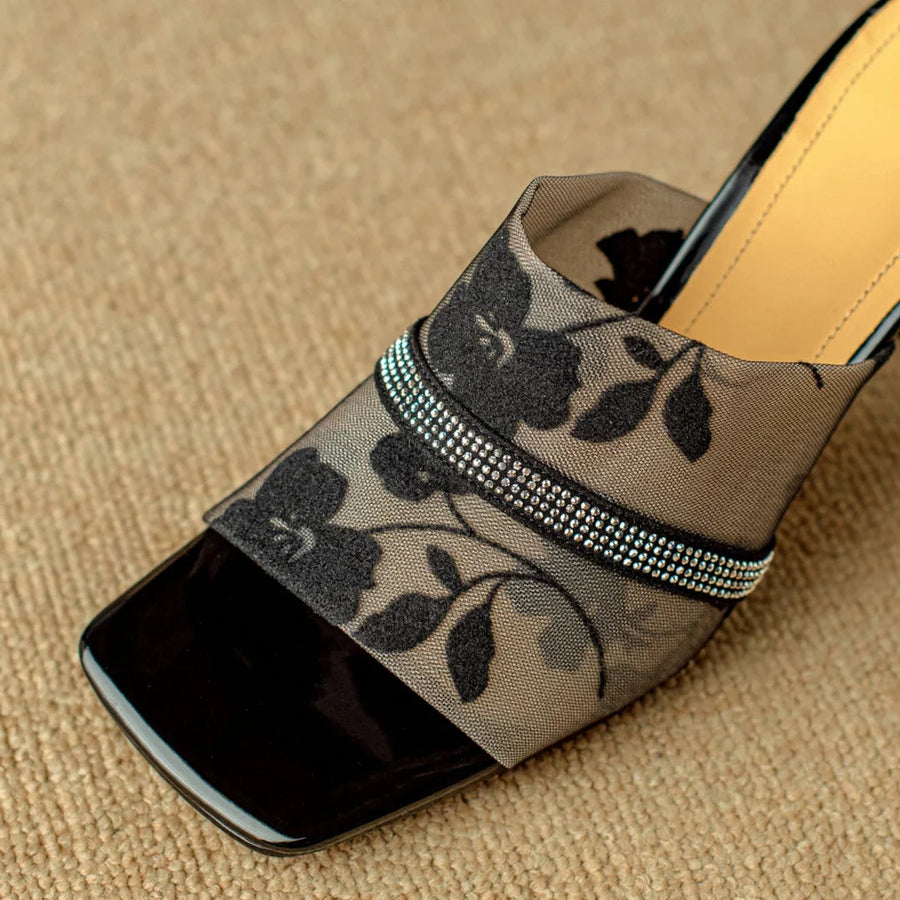 Floral Print - Heels CAAYWORLD WOMEN