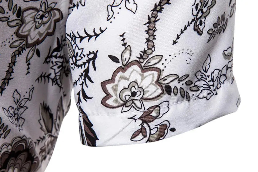 Floral Print - Polo Shirt CAAYWORLD