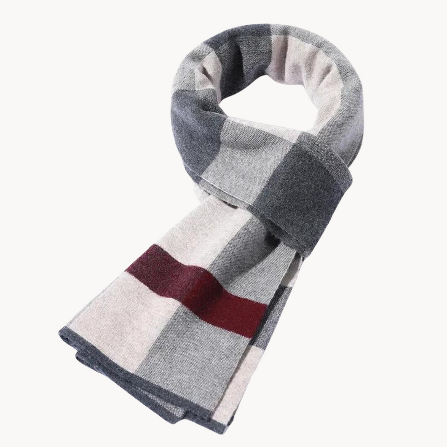 Fringed 100% Wool - Scarf CAAYWORLD MEN