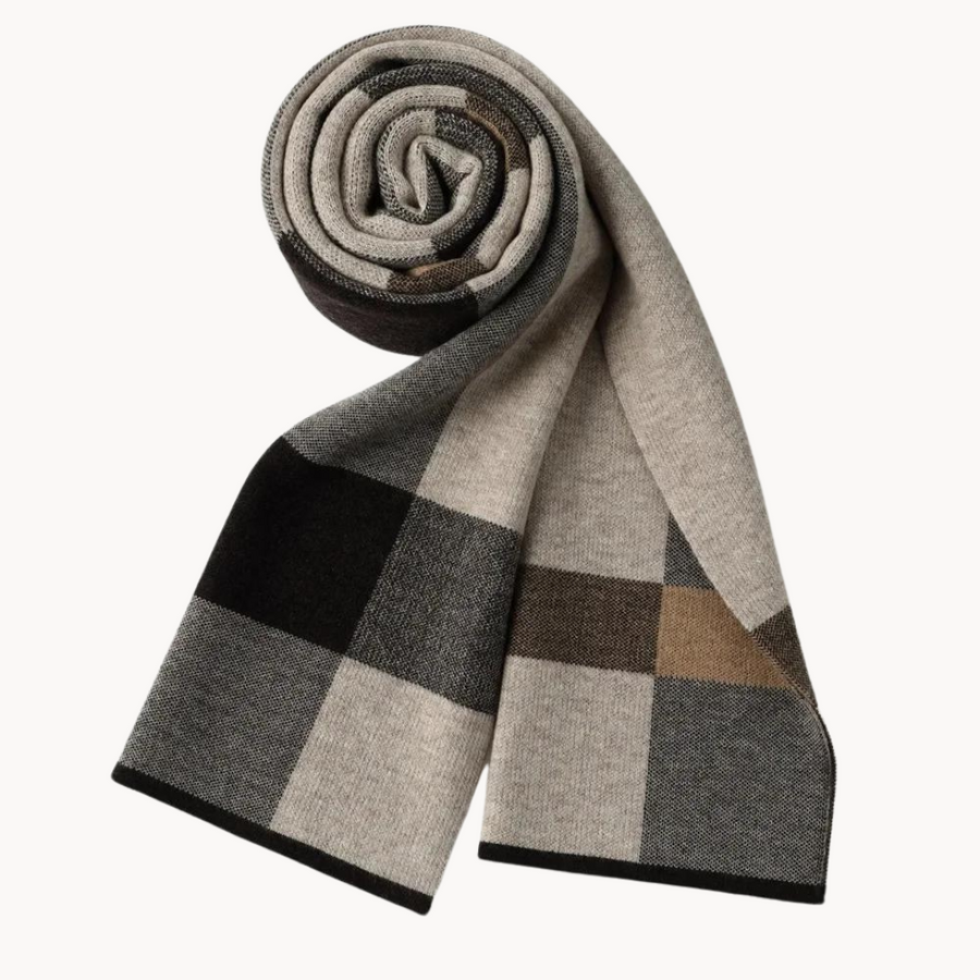 Fringed 100% Wool - Scarf CAAYWORLD MEN