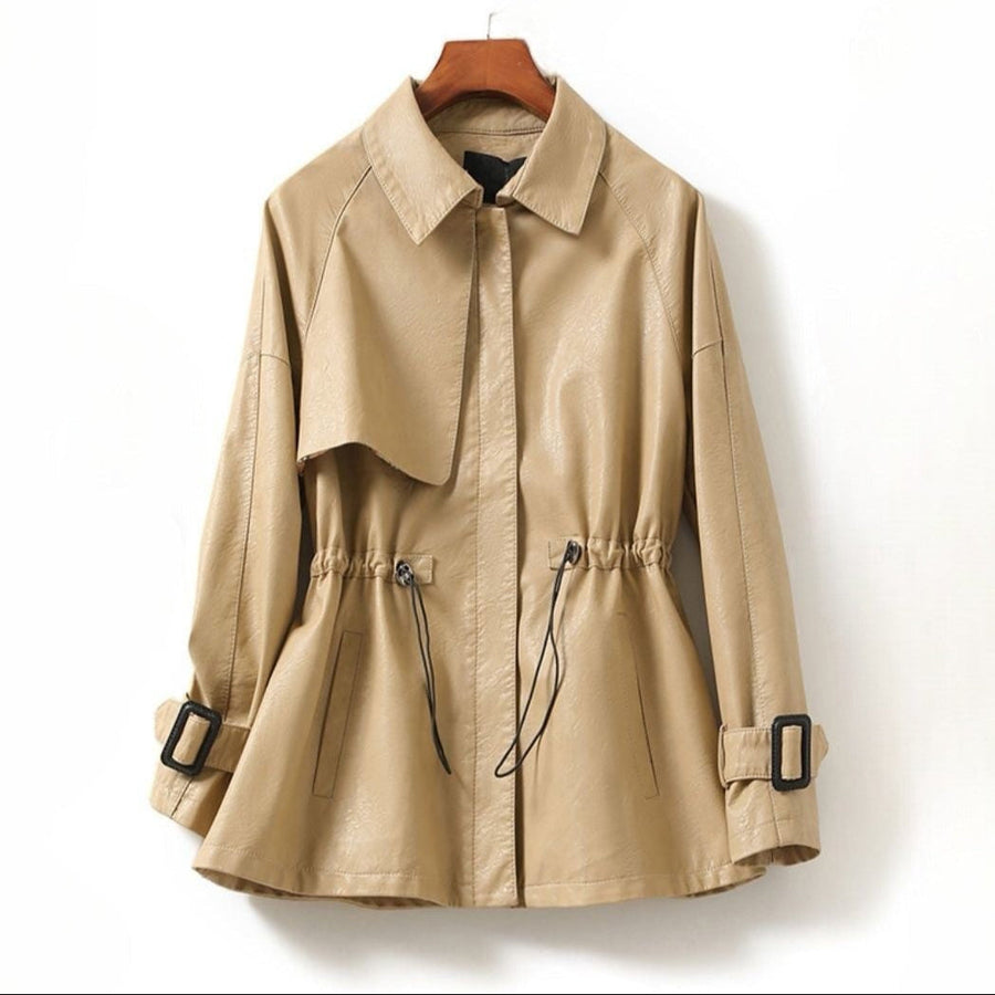 Geneva Cinched Leather - Jacket CAAYWORLD