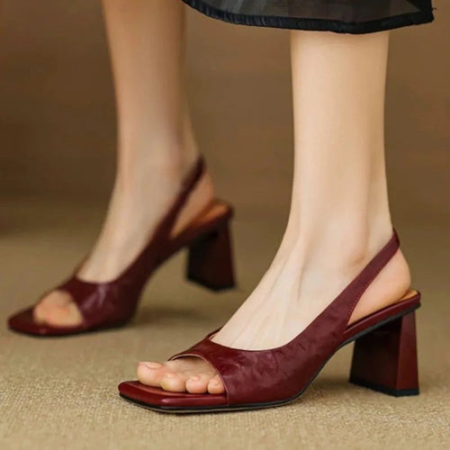 Genuine Leather - Heels CAAYWORLD WOMEN