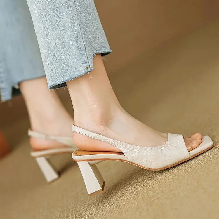 Genuine Leather - Heels CAAYWORLD WOMEN