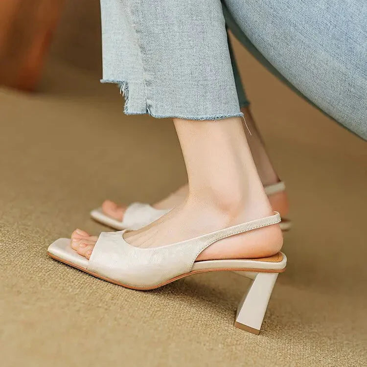 Genuine Leather - Heels CAAYWORLD WOMEN