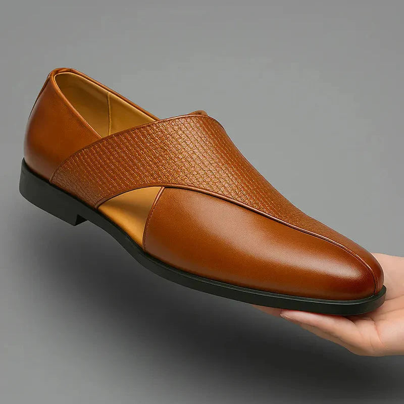 Genuine Leather Slip-On - Loafers CAAYWORLD MEN