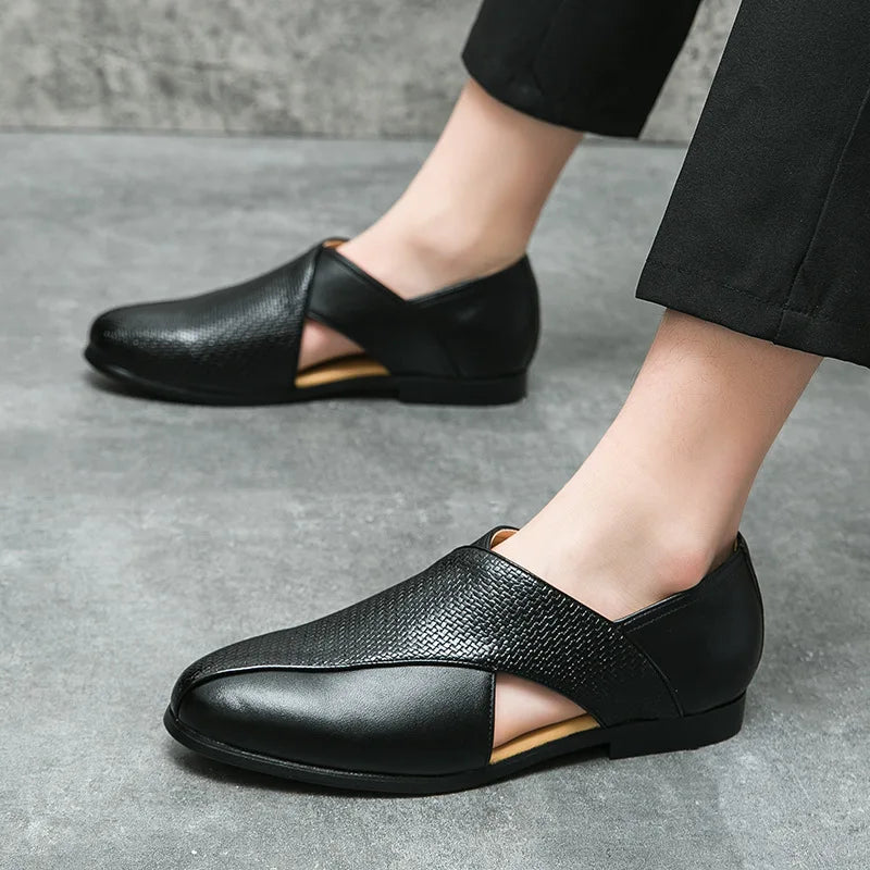 Genuine Leather Slip-On - Loafers CAAYWORLD MEN