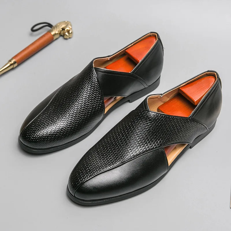Genuine Leather Slip-On - Loafers CAAYWORLD MEN