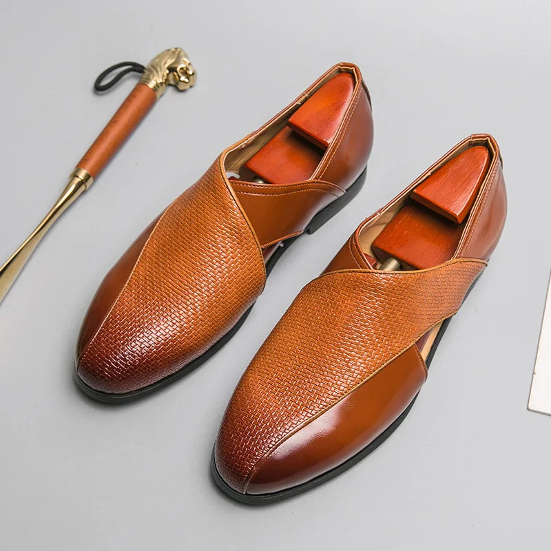 Genuine Leather Slip-On - Loafers CAAYWORLD MEN