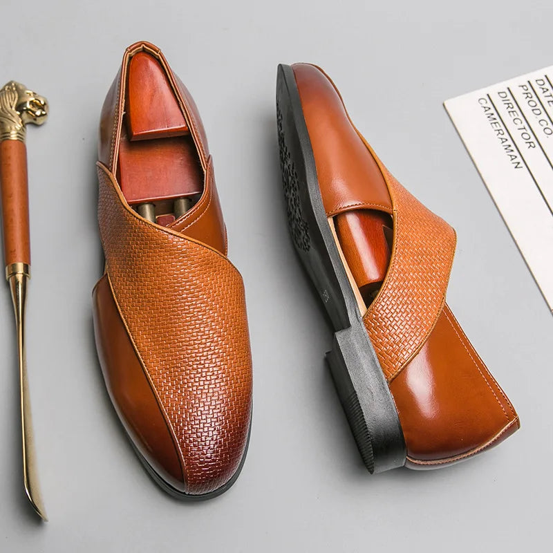 Genuine Leather Slip-On - Loafers CAAYWORLD MEN