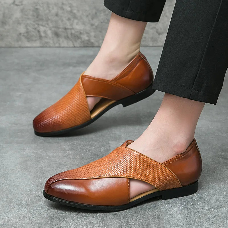 Genuine Leather Slip-On - Loafers CAAYWORLD MEN