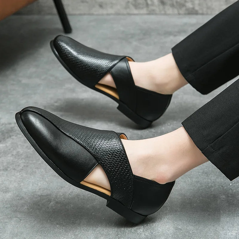 Genuine Leather Slip-On - Loafers CAAYWORLD MEN