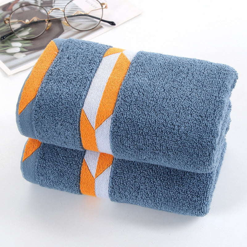 Geometric Cotton - Bath Towel CAAYWORLD
