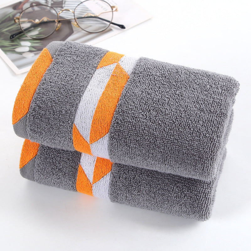 Geometric Cotton - Bath Towel CAAYWORLD