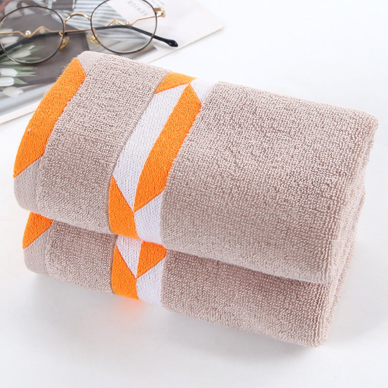 Geometric Cotton - Bath Towel CAAYWORLD