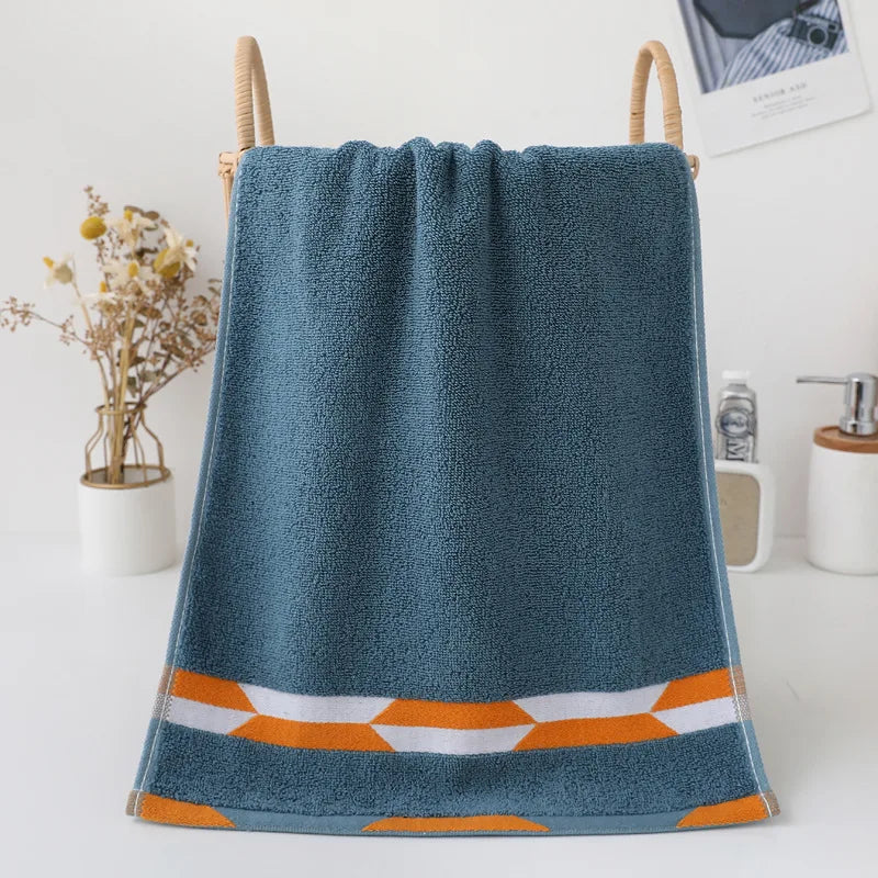 Geometric Cotton - Bath Towel CAAYWORLD