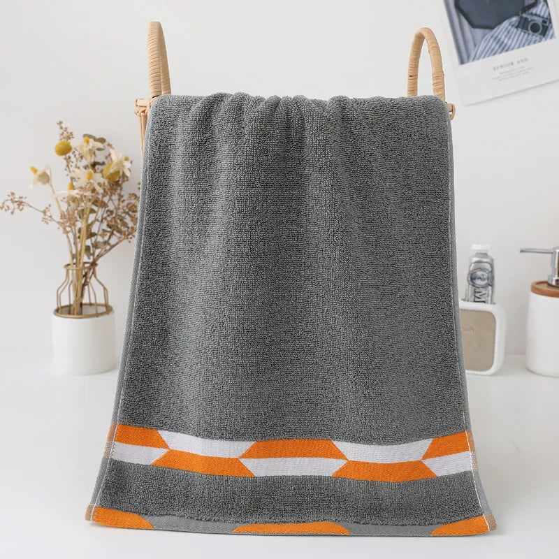 Geometric Cotton - Bath Towel CAAYWORLD