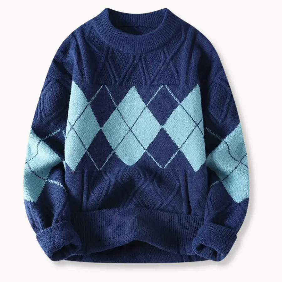 Geometric Knit - Sweater CAAYWORLD