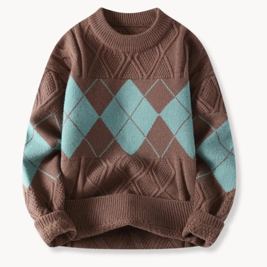 Geometric Knit - Sweater CAAYWORLD