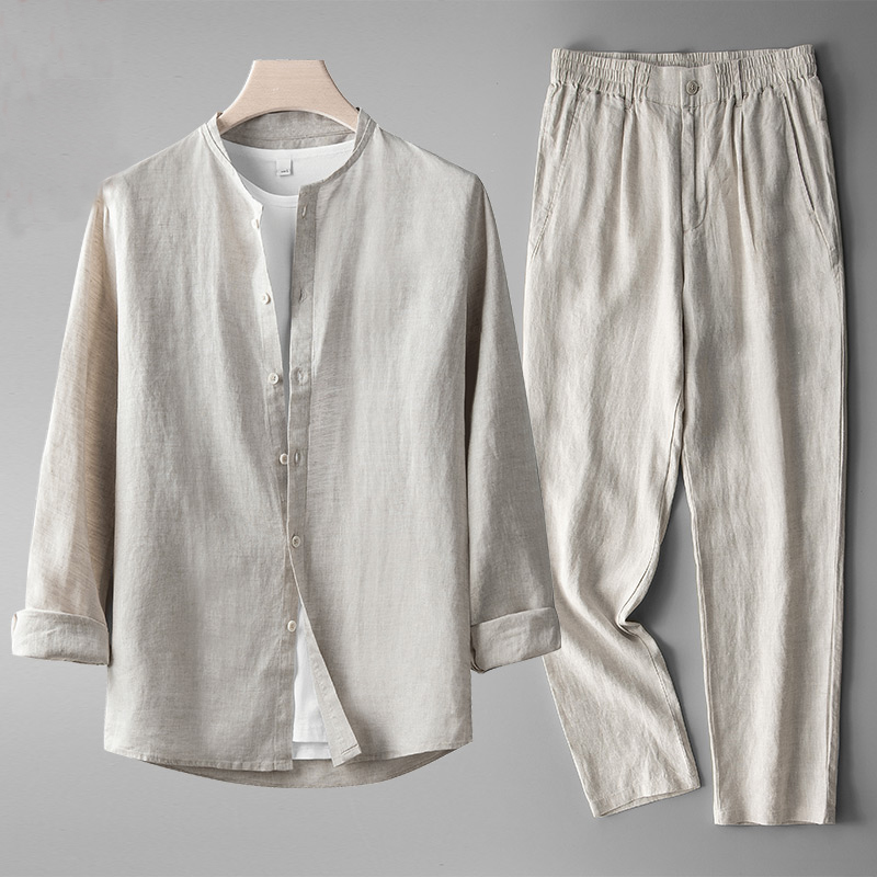 Gianni Linen Tailored - Two-Piece Set CAAYWORLD MEN