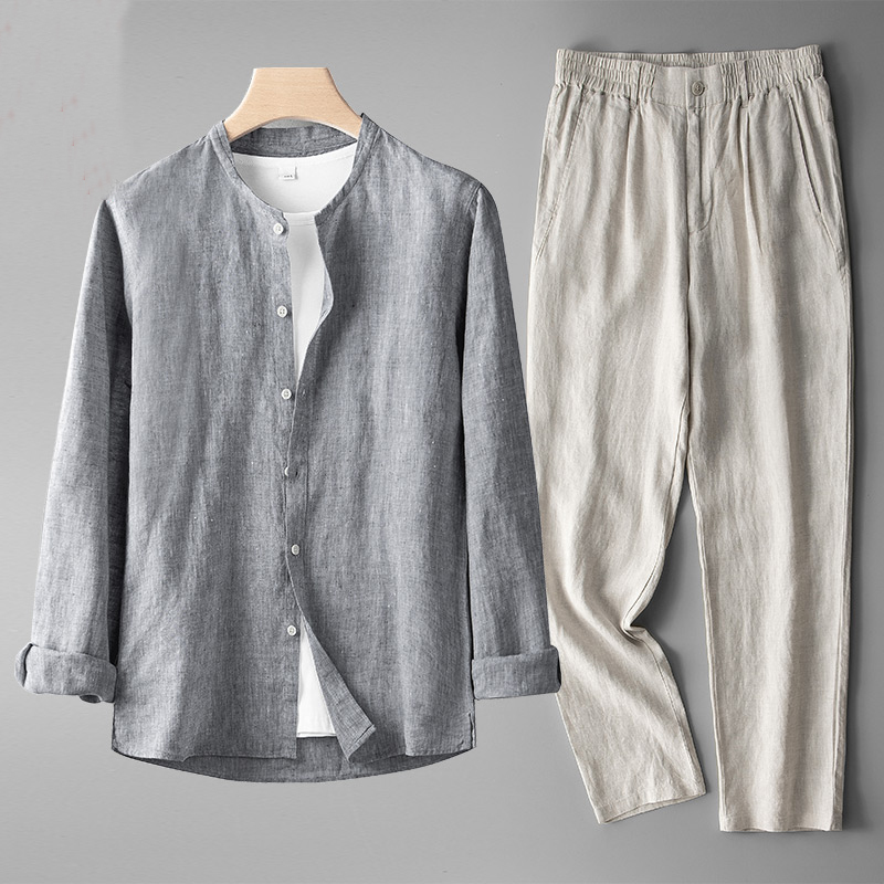 Gianni Linen Tailored - Two-Piece Set CAAYWORLD MEN