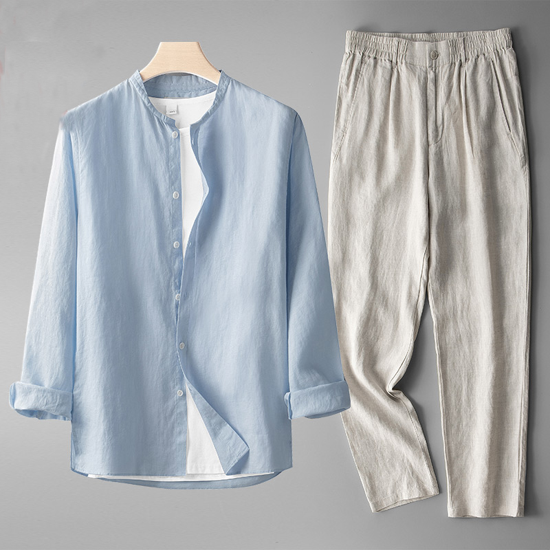 Gianni Linen Tailored - Two-Piece Set CAAYWORLD MEN