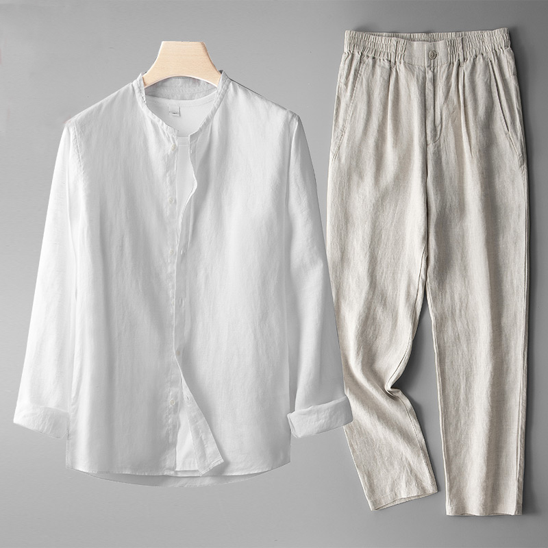 Gianni Linen Tailored - Two-Piece Set CAAYWORLD MEN