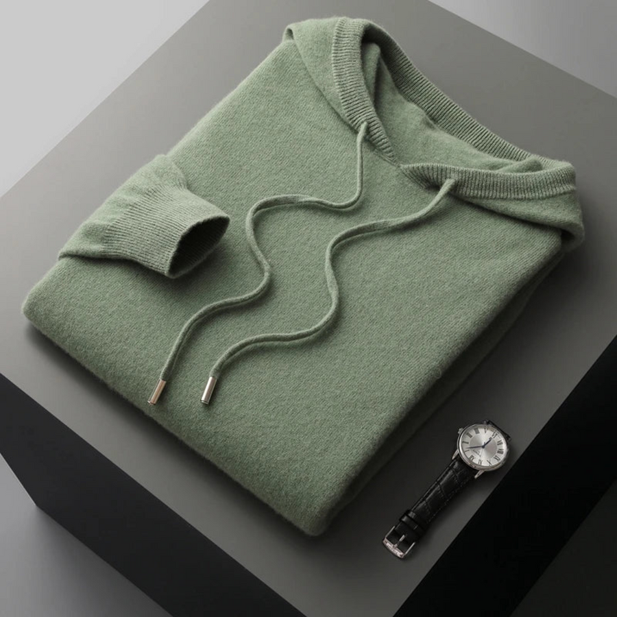 Glacier Merino Wool Hoodie - Sweater CAAYWORLD MEN