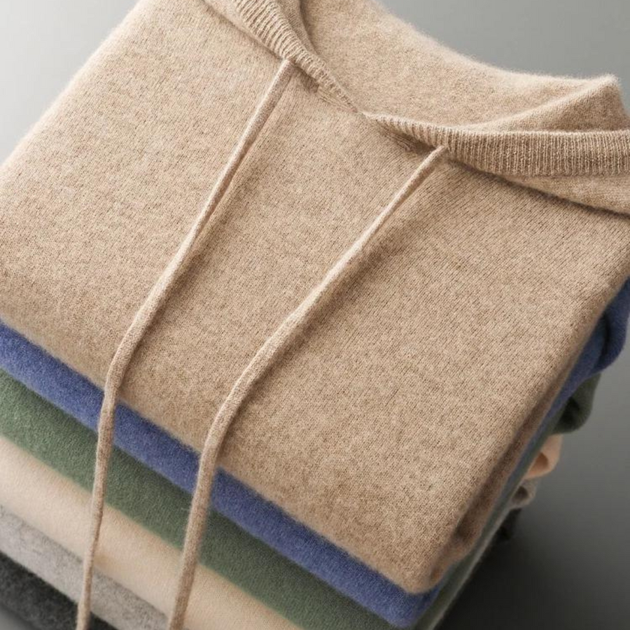Glacier Merino Wool Hoodie - Sweater CAAYWORLD MEN