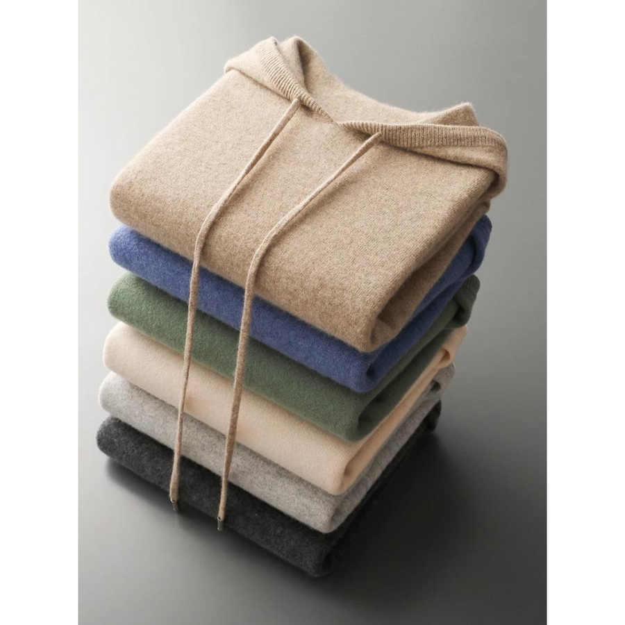 Glacier Merino Wool Hoodie - Sweater CAAYWORLD MEN