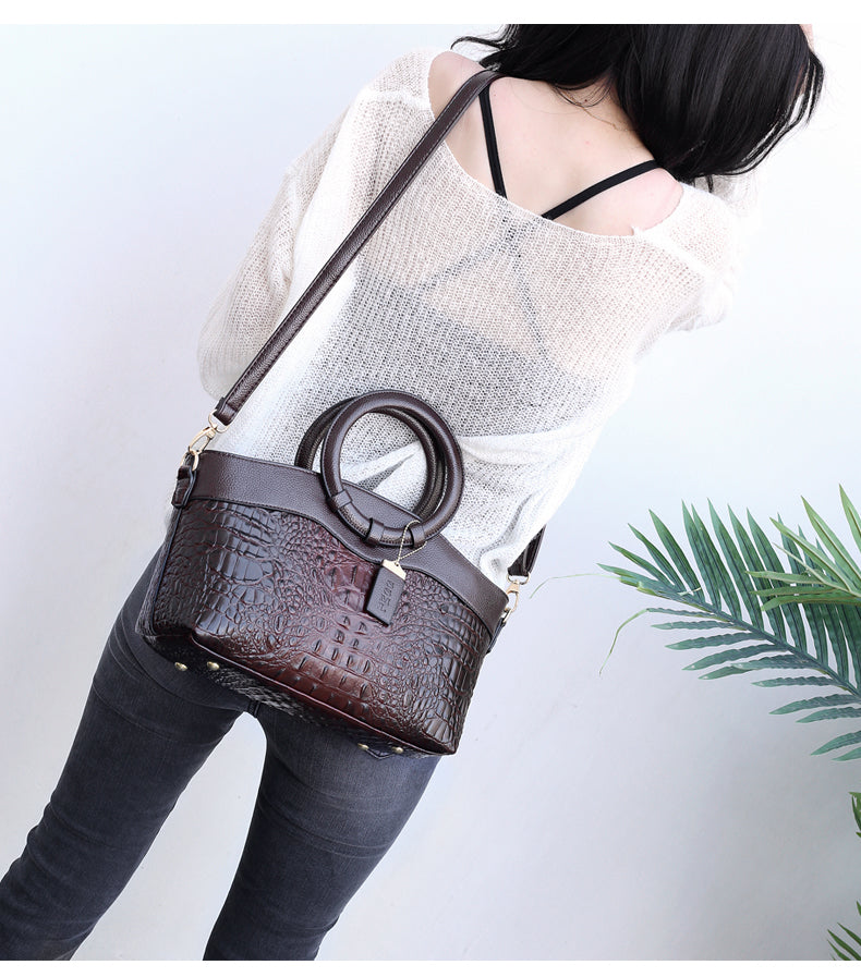 Frances™ | Classic Leather Shoulder Bag from Heritage