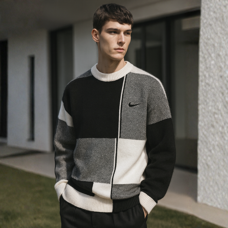 Hans - Sweater Classic Warmth with Modern Texture CAAYWORLD MEN