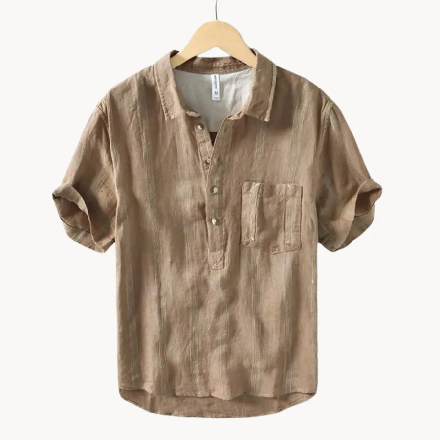 Harbor Linen Button-Down - Shirt CAAYWORLD