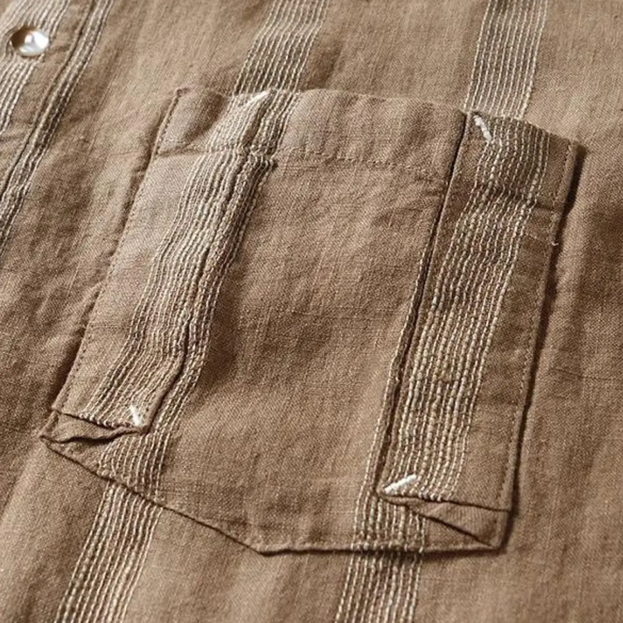 Harbor Linen Button-Down - Shirt CAAYWORLD