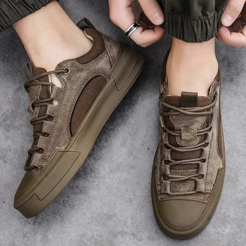 Highland Leather Low-Top - Sneakers CAAYWORLD MEN