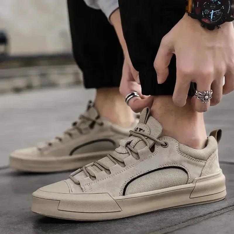 Highland Leather Low-Top - Sneakers CAAYWORLD MEN