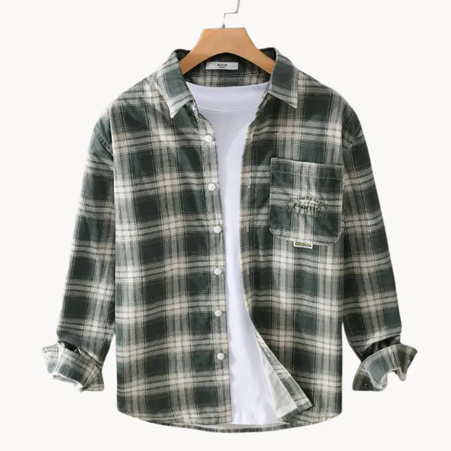 Highland Plaid Flannel - Shirt CAAYWORLD