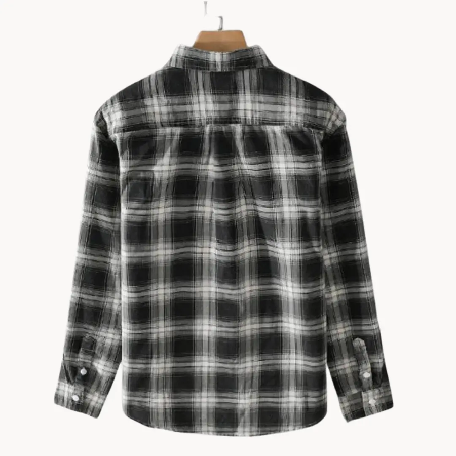 Highland Plaid Flannel - Shirt CAAYWORLD
