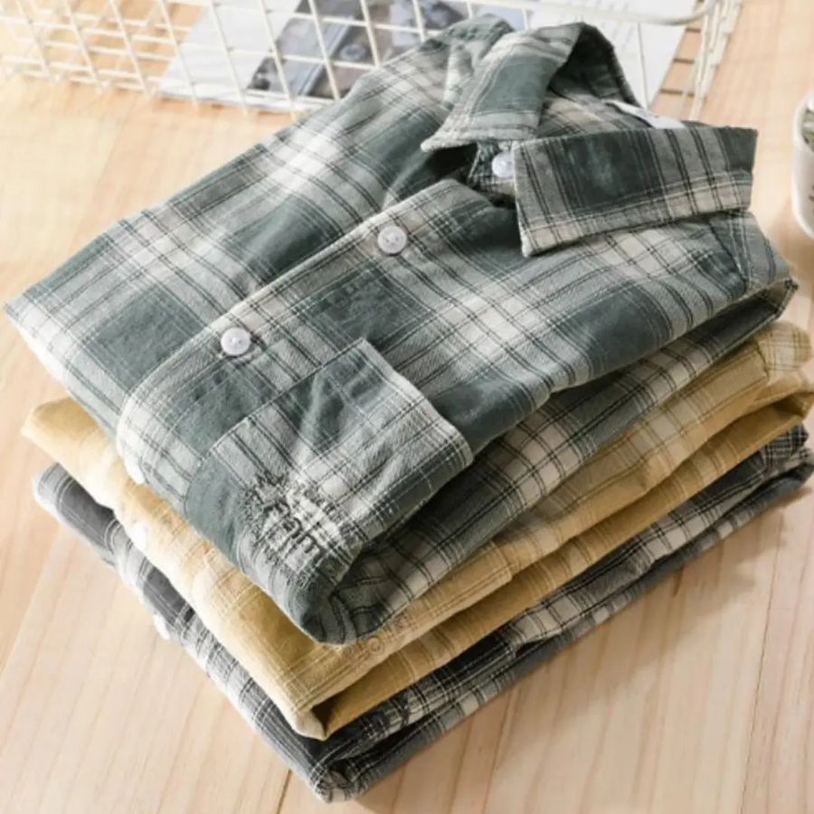 Highland Plaid Flannel - Shirt CAAYWORLD